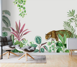 Kids Room Jungle Scene Wallpaper Murals