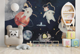 Kids Room Wallpaper Mural: Astronauts Collection