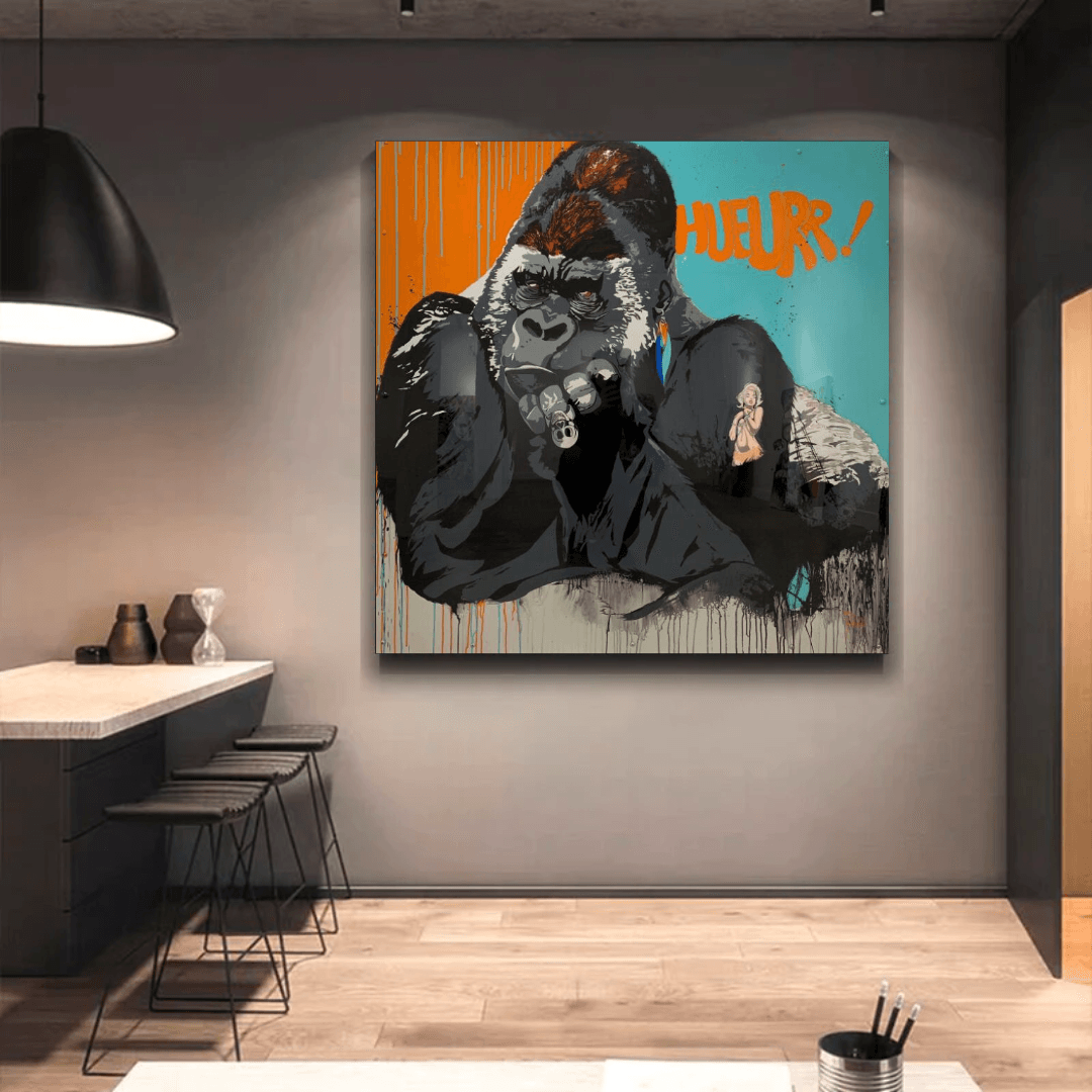 Art mural sur toile King Kong