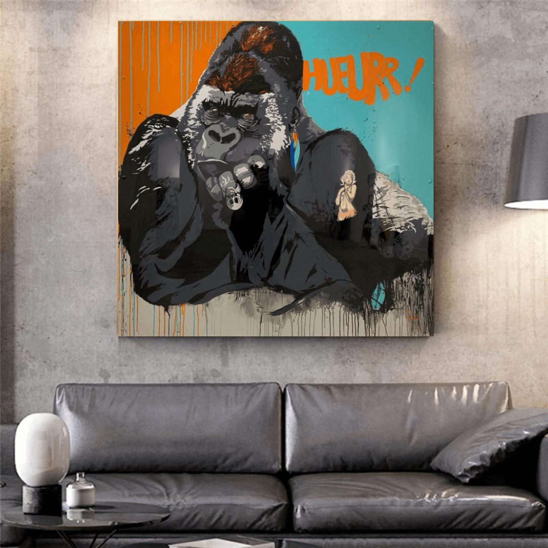 Art mural sur toile King Kong