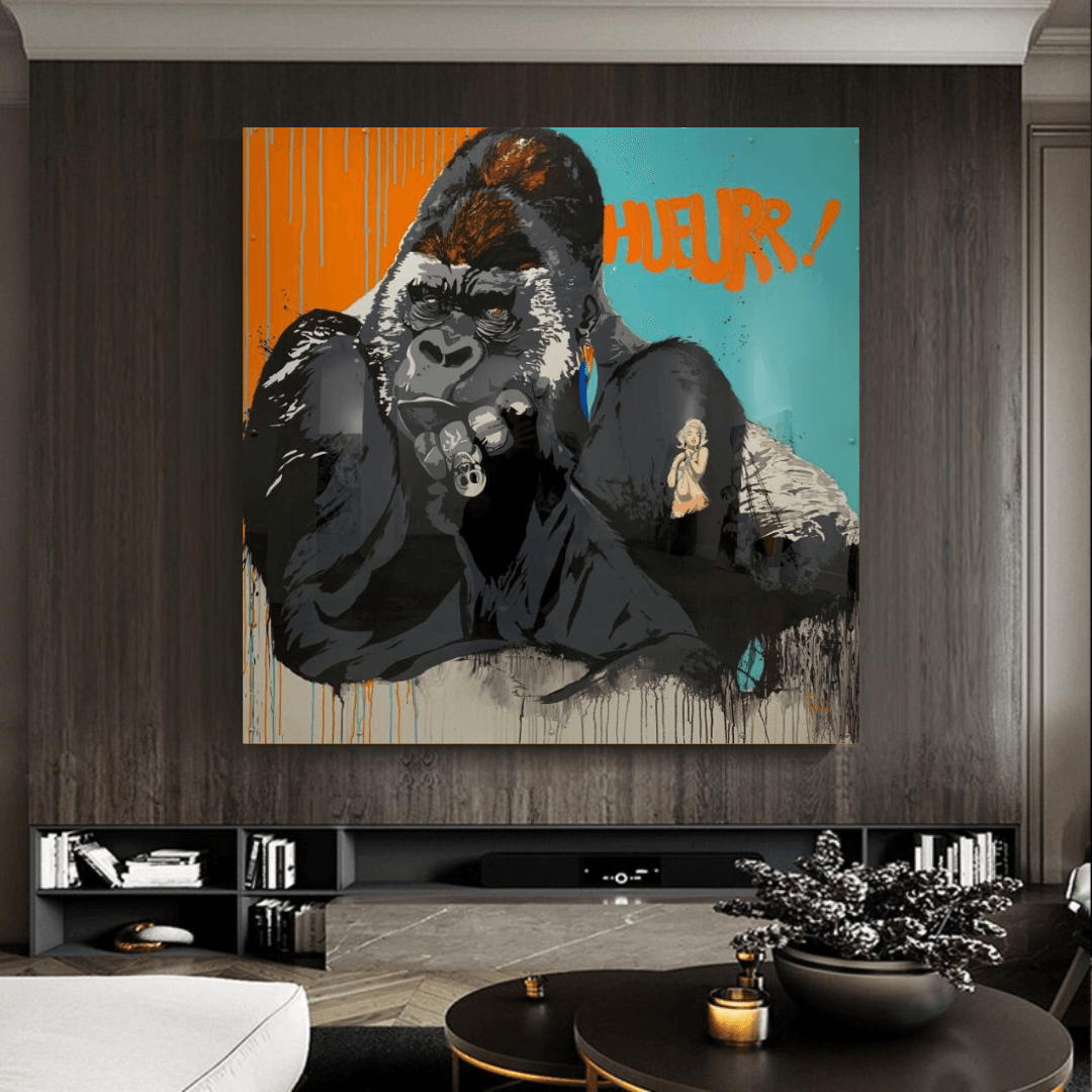 Art mural sur toile King Kong