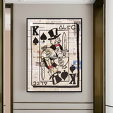 King of Spades Poker: Mr Monopoly Wall Art