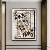 Roi de pique Poker : M. Monopoly Wall Art