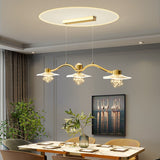 Lustre en globes de cristal pour îlot de cuisine - Spark Your Space