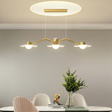 Lustre en globes de cristal pour îlot de cuisine - Spark Your Space