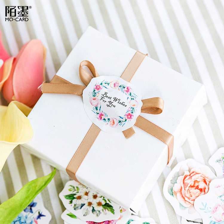 Cute Korean Japanese Journal Paper Diary Flower Stickers Scrapbooking Stationery Teacher School Supplies