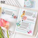 Cute Korean Japanese Journal Paper Diary Flower Stickers Scrapbooking Stationery Teacher School Supplies