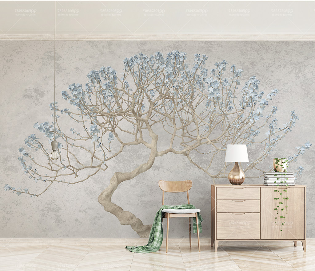 Large 3D Tree Wallpaper Murals - Transform Any Space