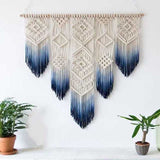 Bohemian Tapestry for Wall | Large Fiber Art Macrame for Wall | Living Room Wall Hanging Decor