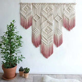 Bohemian Tapestry for Wall | Large Fiber Art Macrame for Wall | Living Room Wall Hanging Decor