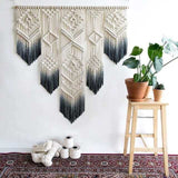 Bohemian Tapestry for Wall | Large Fiber Art Macrame for Wall | Living Room Wall Hanging Decor