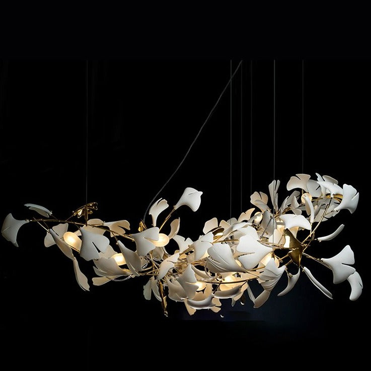 Lustre à feuilles : luminaire époustouflant