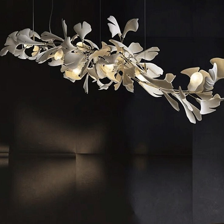 Lustre à feuilles : luminaire époustouflant