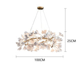 Lustre à feuilles : luminaire époustouflant