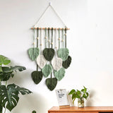 Leaf Macrame Wall Hanging Home Decor