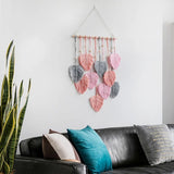 Leaf Macrame Wall Hanging Home Decor