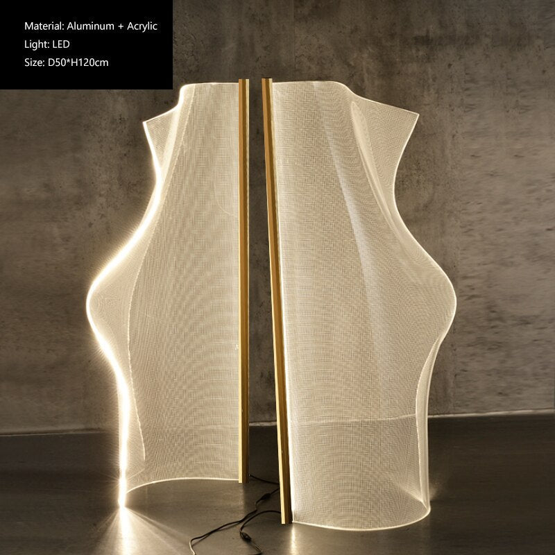 LED Acryl Floor Lamp