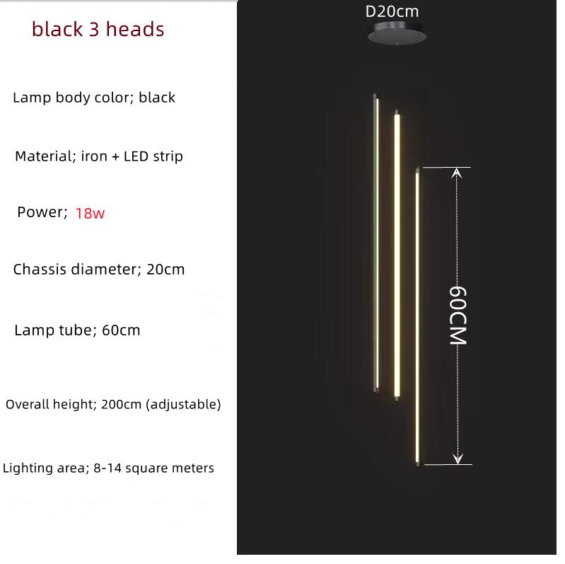 Treppenleuchter mit LED-Stäben: Beleuchten Sie Ihren Raum