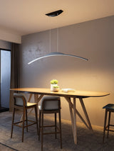Lustre long LED pour salle à manger, cuisine