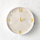 Horloge murale de blocs de construction Lego