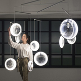 Lens - Chandelier Light : illuminez votre espace avec style