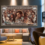 Leonardo Leinwand-Wandkunst – Wolf of Wall Street Poster