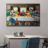 Leonardo da Vinci: The Last Supper Canvas Wall Art