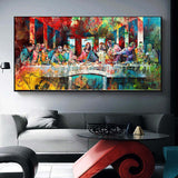 Leonardo da Vinci - The Last Supper Canvas Wall Art