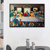 Leonardo da Vinci: The Last Supper Canvas Wall Art