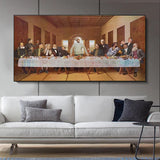 Leonardo da Vinci - The Last Supper Canvas Wall Art