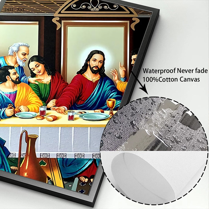 Leonardo da Vinci: The Last Supper Canvas Wall Art