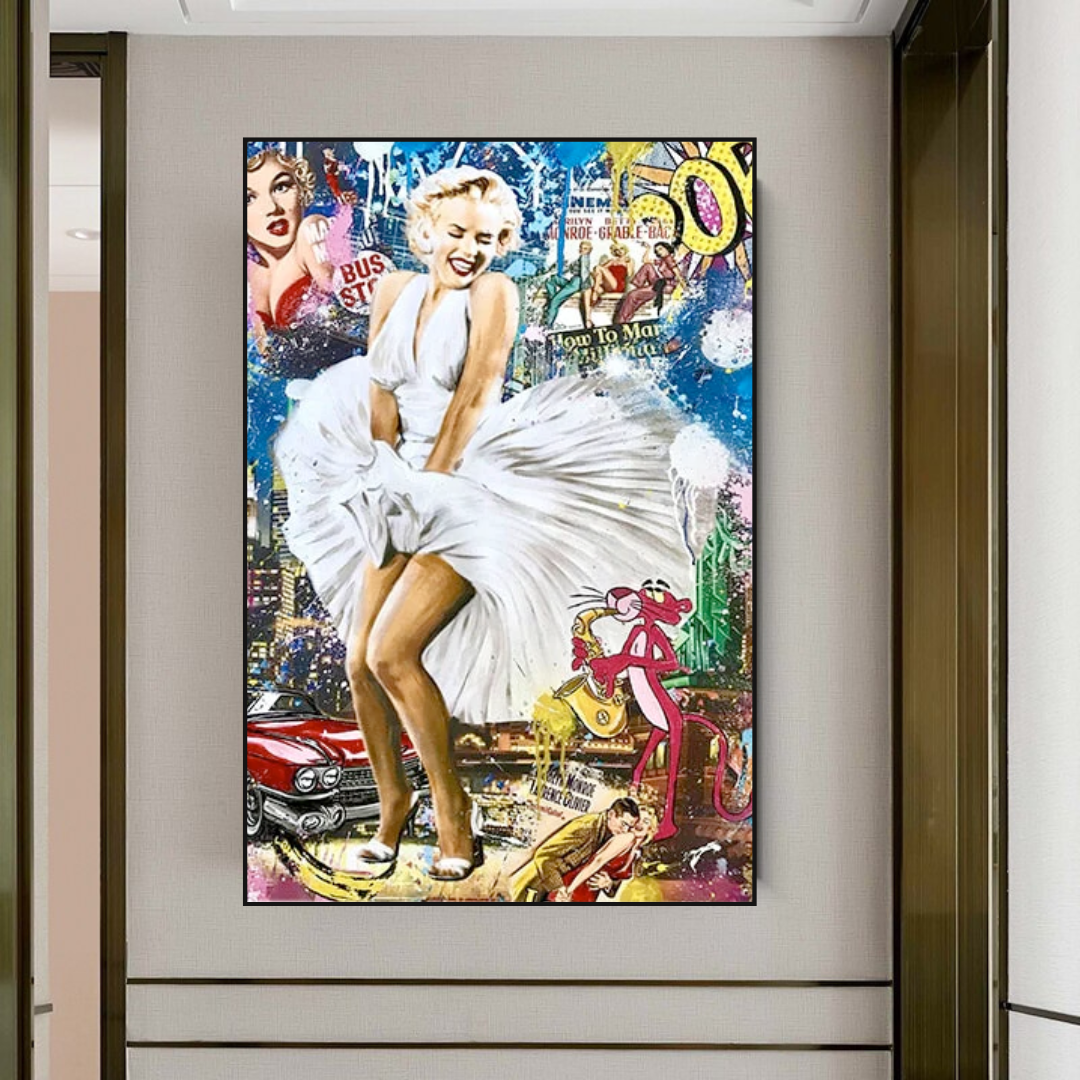 Let's Dance : Affiche Marilyn Monroe - Icône Inoubliable