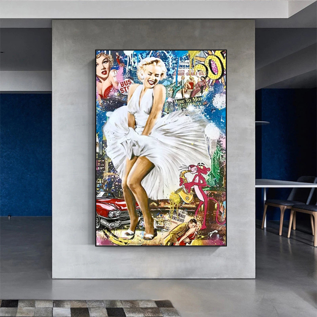 Let's Dance : Affiche Marilyn Monroe - Icône Inoubliable