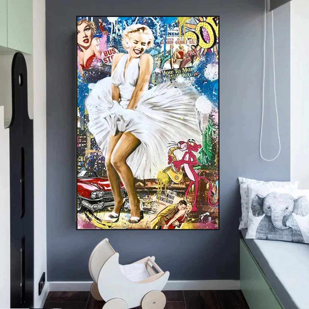 Let's Dance : Affiche Marilyn Monroe - Icône Inoubliable