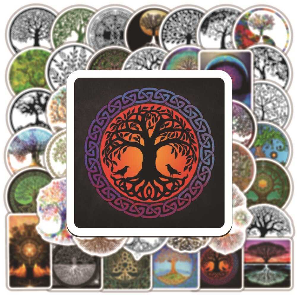 Life Tree Miracle Faith Totem Stickers