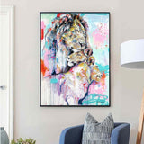 Lion Family Art: Symbol of Love – Decorate Your Space