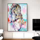 Lion Family Art: Symbol of Love – Decorate Your Space