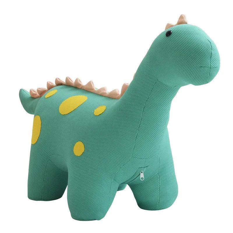 Little Dinosaur Stool Porch - Whimsical Wooden Comfort