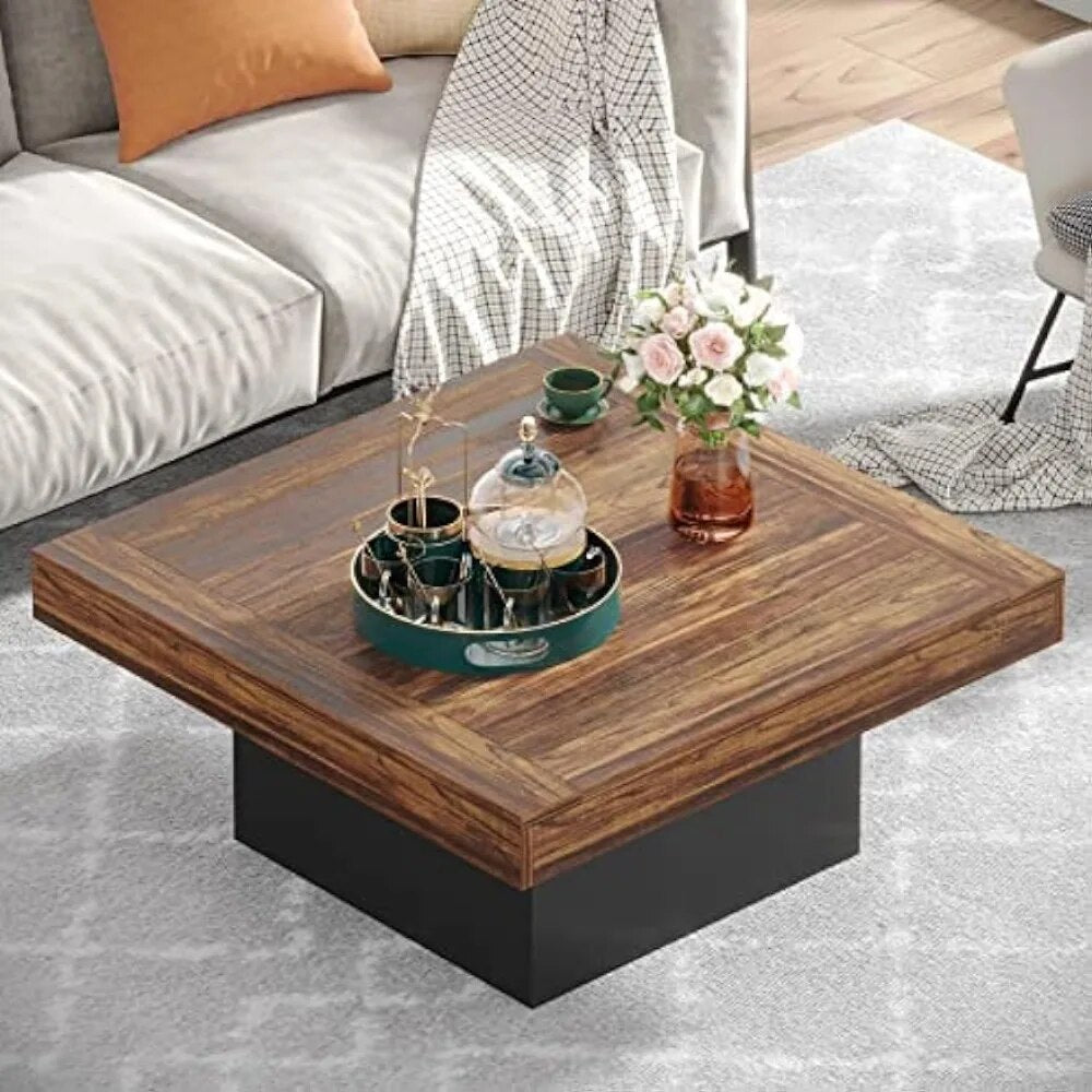 Little Tree Farmhouse Square Coffee Table