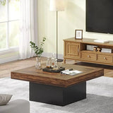 Little Tree Farmhouse Square Coffee Table