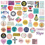 Jesus Christians Religion Stickers Pack | Famous Bundle Stickers | Waterproof Bundle Stickers