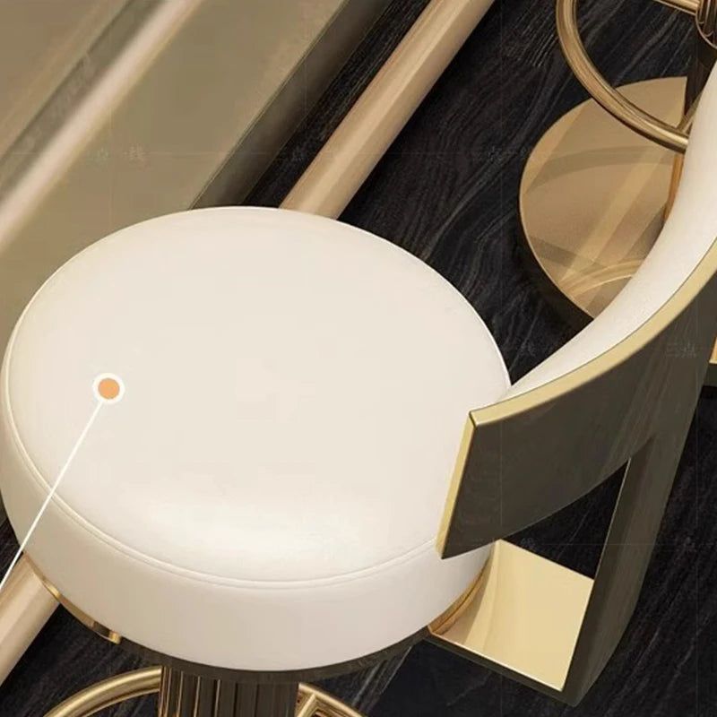 Luxuriöser minimalistischer Barhocker Alto für die Kücheninsel-Theke