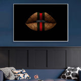 Luxury Lips Wall Art Canvas Painting Women Mouth Poster and Prints Modern Fashion Pictures Print For Living Room Home Decoration