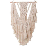 Woven Macrame Wall Hanging | Bohemian Tapestry for Wall | Living Room Wall Hanging Decor