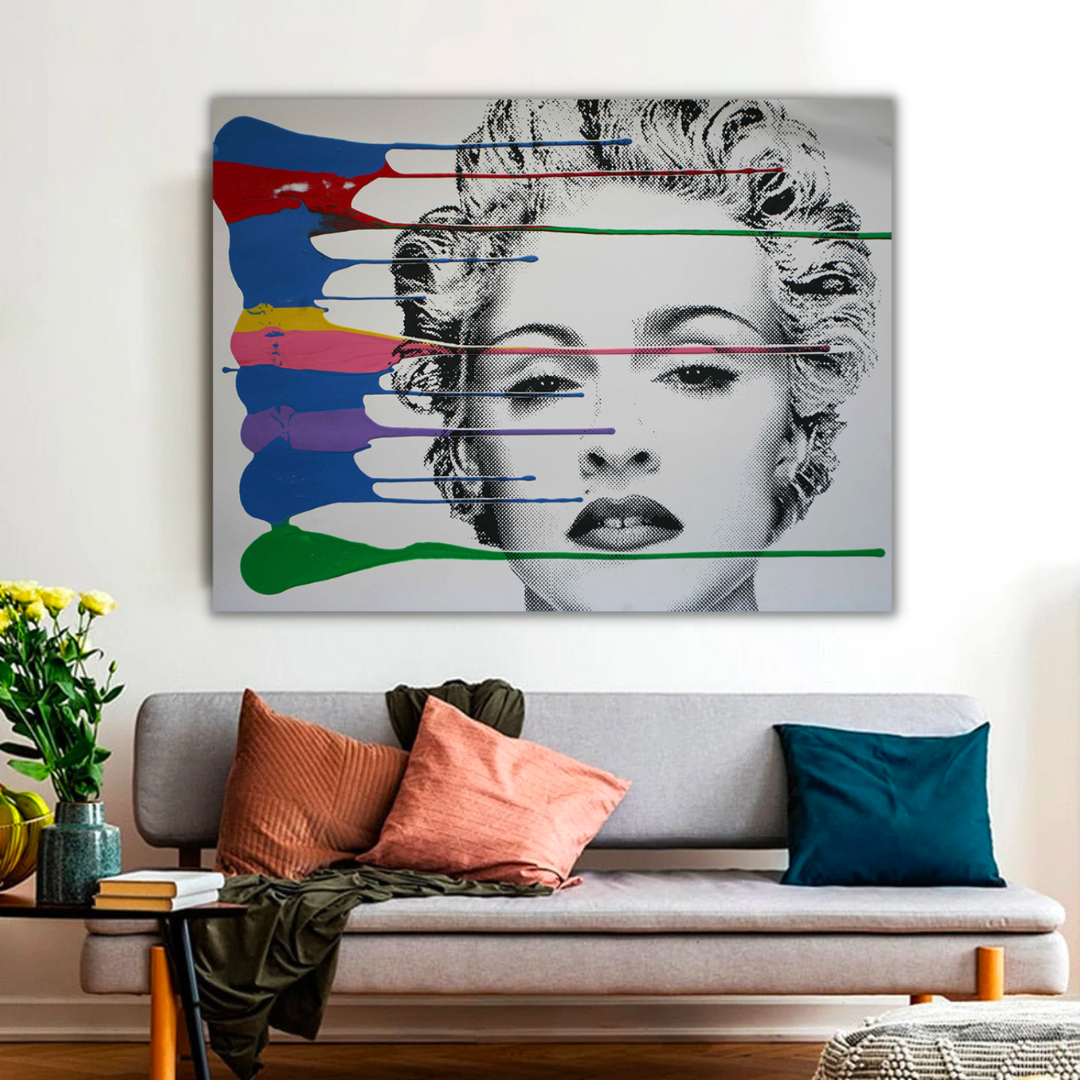 Madonna-Poster: Malen Sie Ihren Raum mit ikonischer Kunst