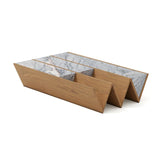 Rectanglular Wood Angel Coffee Table - GraffitiWallArt