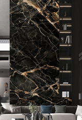 Marble Wallpaper Murals - Black Beauty Stone