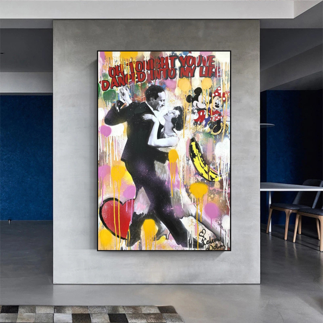 Marilyn Fall In Love Poster : une œuvre d'art captivante