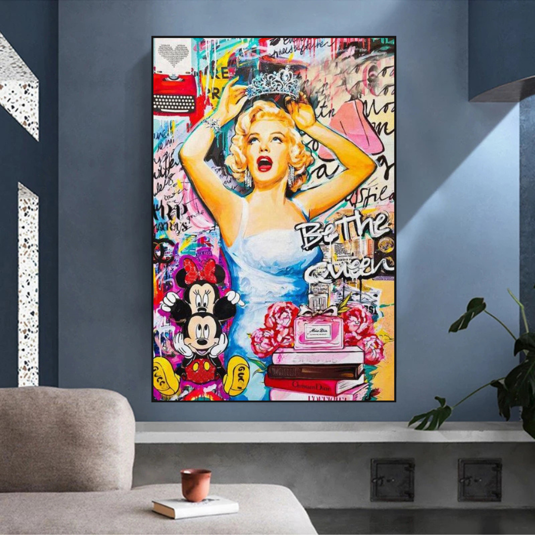 Marilyn Monroe Graffiti: Art Inspired by the Icon