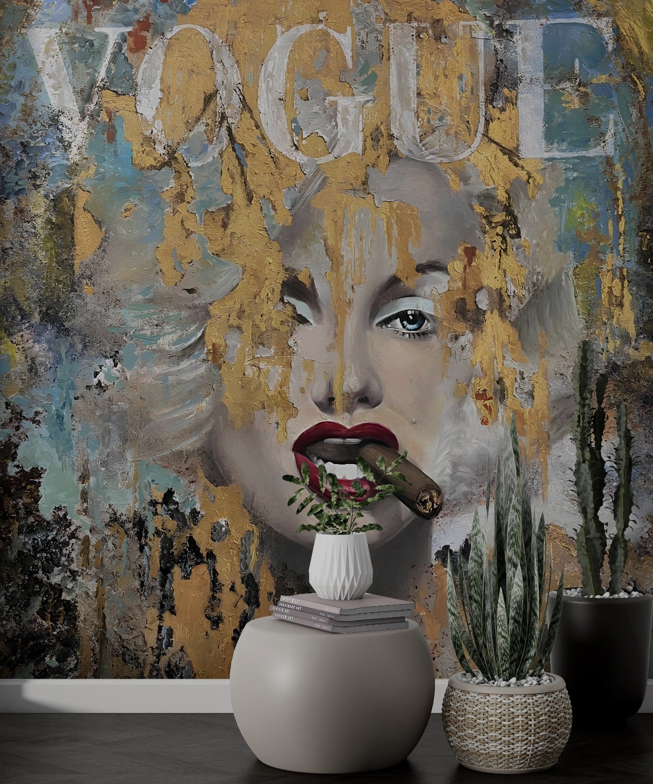 Marilyn Monroe Iconic Wallpaper Mural – Wall Decor